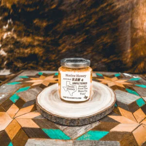 14 Oz. Creamed Native Pecan Honey