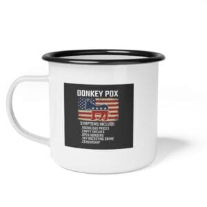 Double Sided Donkey Pox Mugs